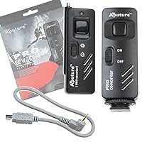 Aputure Pro Coworker Wireless Remote, RF Radio Shutter Release for Nikon D90, D3100, D3200, D5000, D5100, D7000, Fully Compatible with Nikon MC-DC2
