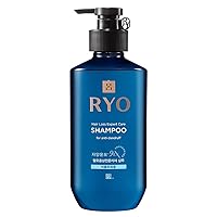 Ryo Hair Loss Care Shampoo for Anti-Dandruff Care 400ml (13.5oz) Dry Scalp Care, Relieving Itching and Flaking Scalp, Unisex Shampoo, Anti-Dandruff treatment