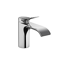 hansgrohe Vivenis Modern 1-Handle 1-Hole 6-inch Tall Bathroom Sink Faucet in Chrome, 75010001