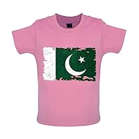 Pakistan Grunge Style Flag - Organic Baby/Toddler T-Shirt