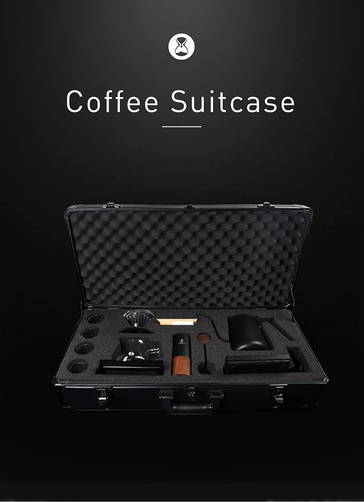 TIMEMORE C2 Grinder Premium Coffee Gift Set with Carry Case - Black
