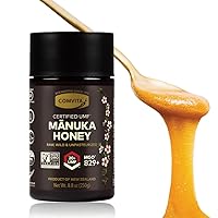 Manuka Honey (UMF 20+, MGO 829+) New Zealand’s #1 Manuka Brand | Highest Grade, Superfood for Gut & Immune Support | Raw, Wild, Non-GMO | 8.8 oz