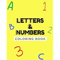Letters & Numbers - COLORING BOOK