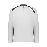 Men's Clubhouse Pullover Cage Jacket - Quarter Zip - Stylish Long Sleeves - Ultimate Comfort