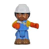 Replacement Part for Fisher-Price Little People Dig 'n Load Construction Playset - N5997 ~ Replacement Construction Worker Figure