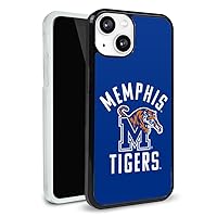 Memphis Tigers Protective Slim Fit Plastic Bumper Case Fits Apple iPhone 13