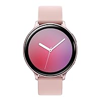 SAMSUNG Galaxy Watch Active 2 (44mm, GPS, Bluetooth) Smart Watch with Advanced Health Monitoring, Fitness Tracking, and Long Lasting Battery, Pink Gold (US Version)