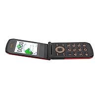 Unlocked Flip Cell Phone, Dual SIM 4800mAh 100‑240V Home Unlocked Flip Cell Phone 2G (US Plug)