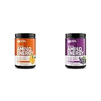 Optimum Nutrition Amino Energy Pre Workout with Amino Acids, 30 Servings - 2 Flavors