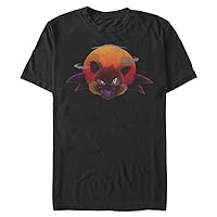 Fifth Sun Big & Tall Vampire Conker_EveyHedgehog Men's Tops Short Sleeve Tee Shirt, Black, 4X-Large
