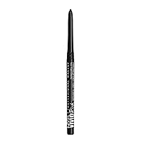 NYX PROFESSIONAL MAKEUP Mechanical Eye Pencil,Vivid Rich Mechanical, Creamy Retractable Eyeliner - Always Onyx, Black Eyeliner