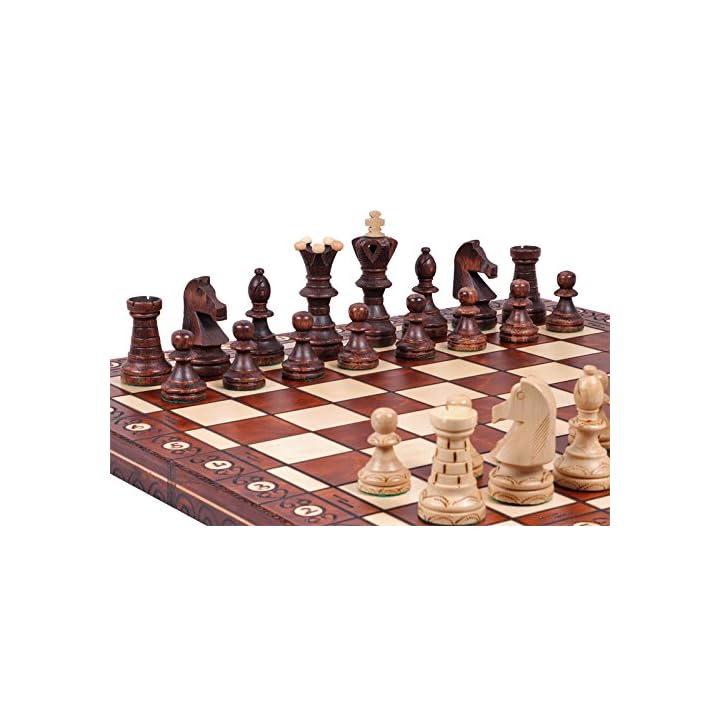 The Jarilo - Unique Wood Chess Set， Pieces， Chessboard & Storage ...