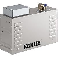 KOHLER 5531-NA Invigoration Series 11kW Steam Generator, Fast-Response and Power Clean Technology, 11 kW