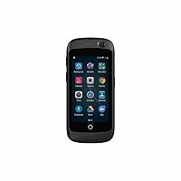 Unihertz Jelly Pro, The Smallest 4G Smartphone in The World, Android 8.1 Oreo Unlocked Smart Phone with 2GB RAM and 16GB ROM, Space Black