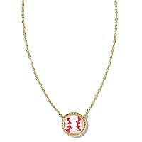 Kendra Scott Baseball Short Pendant Necklace, Fashion Jewelry for Women