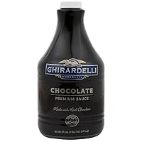 Ghirardelli Black Label Chocolate Sauce 87.3oz - Single Bottle