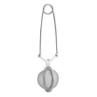 HIC Kitchen Snap Ball Tea Infuser, 18/8 Stainless Steel, For Loose Leaf Tea and Mulling Spices