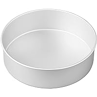 Wilton Decorator Preferred 10 x 3-inch Aluminum Round Cake Pan, Aluminum