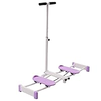 Muscle Thigh Trainer,Anti Slip Pedal 100kg with Adjustable Lever Hip Joint Trainer,Pelvic Floor Weight Loss and Leg Slimming Exercise Fitness Equipment for Repairing Muscles After Childbirth