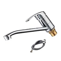 Homoyoyo Water Tap Water Faucet Black Tub Faucet Kitchen Sink Sprayer Faucet Kitchen Sink Faucet Gold Kitchen Faucet Bathtub Faucet Waterfall Faucet Single Hole Accessories
