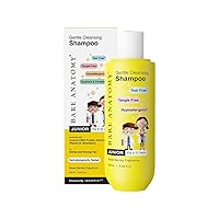 Bare Anatomy Junior Gentle Cleansing Shampoo For Kids from 5-12 Years | Tear-Free & Hypoallergenic pH 5.5 | Coconut Milk Protein, Almond Oil, Vitamin E & Strawberry | SLS & Paraben Free 8.8 Floz