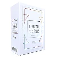 Truth or Drink Original Card Game by Cut, 432 Hilariously Funny Questions + 55 Strategy Cards, Unleash Your Secret, Famed Social Media Game for Party & Game Night
