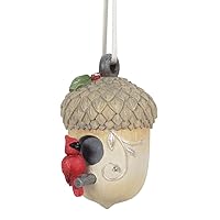 Enesco Heart of Christmas Woodland Cardinal Hanging Ornament, 2.64 Inch, Multicolor