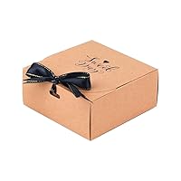 LPHZ915 5pcs Black White Kraft Paper Gift Box Event Party Supplies Packaging Wedding Birthday Packing Box Gifts (Color : C, Gift Bag Size : 5pcs)