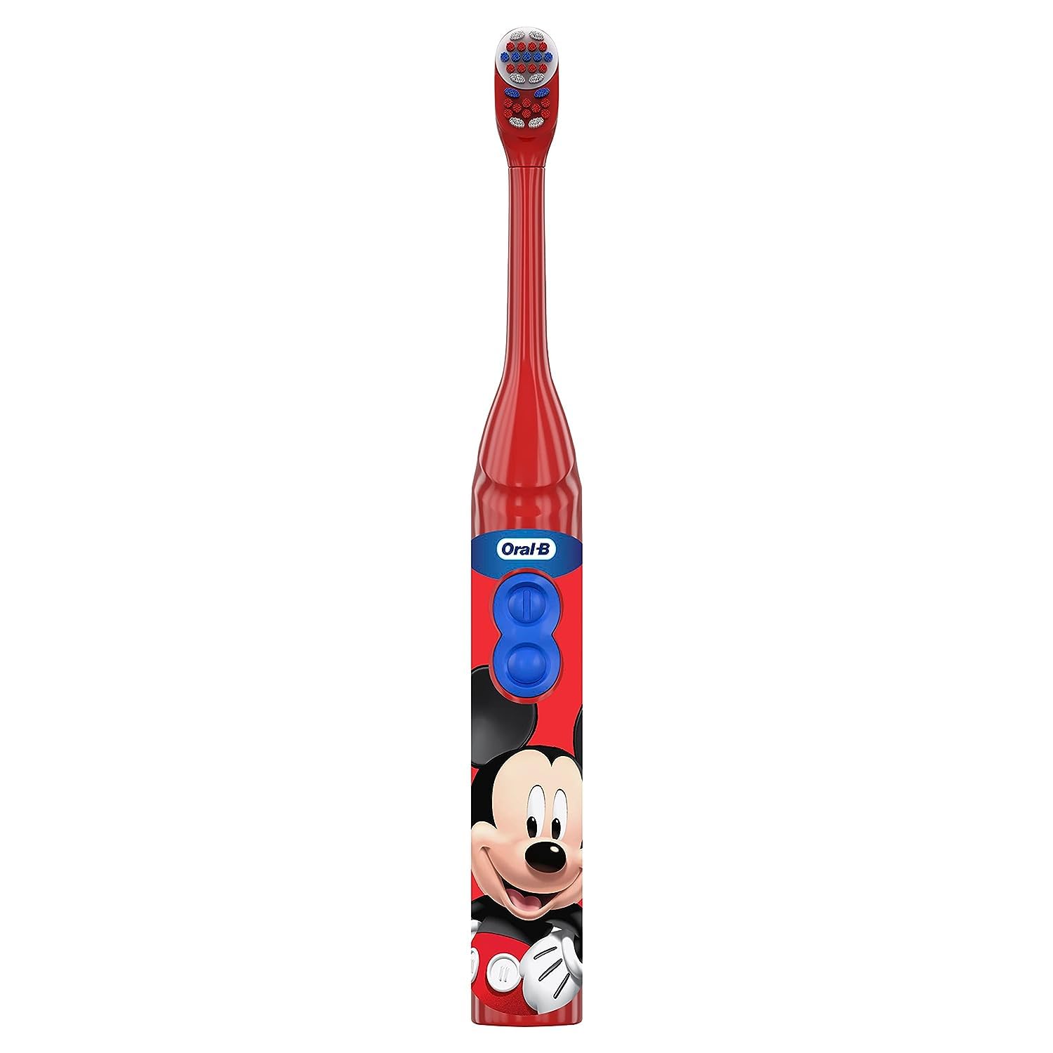 Oral-B Kid's Battery Toothbrush Featuring Disney's Mickey Mouse, Soft Bristles, for Kids 3+