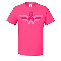 Wonder Woman Breast Cancer Awareness Mens T-Shirts
