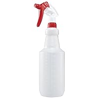 28 Ounce Professional Spray Bottle with Adjustable Nozzle, Red