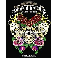 Tattoo Coloring Book: Modern Tattoo Designs Adult Coloring Book