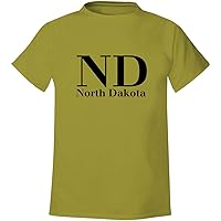 ND North Dakota - Men's Soft & Comfortable T-Shirt