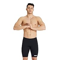 ARENA Men's Team Colors Solid Swim Jammer MaxLife Athletic Swimwear Pool Training Swimsuit Competitive Swimming Bathing Suit