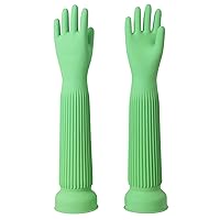 Cleaning gloves Dishwashing Gloves Are Durable, Thickened, Durable Rubber Latex For Women To Work, Lengthen The Tendon Rubber For Washing Clothes
