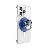PopSockets Phone Grip Compatible with MagSafe, Phone Holder, Wireless Charging Compatible, Star Wars-Enamel R2D2