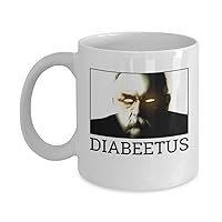 Diabeetus Funny Mug - Diabetes - Coffee And Tea Cup, 11 oz, White