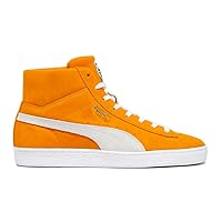 PUMA Mens Suede Mid Xxi Lace Up Sneakers Shoes Casual - Orange - Size 5.5 M