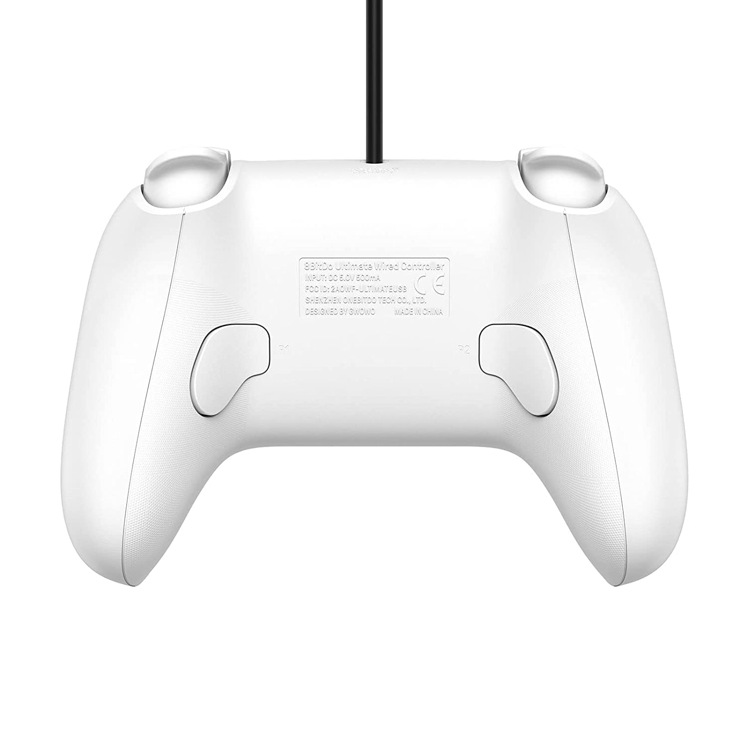 8Bitdo Ultimate Wired Controller, USB Wired Controller for PC Windows 10, Android, Steam Deck, Raspberry Pi and Switch (White)