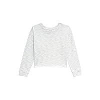 Splendid Girls' Charli Long Sleeve Pullover Sweater
