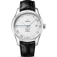 Omega De Ville Co-Axial Automatic Silver Dial Stainless Steel Mens Watch 43113412102001