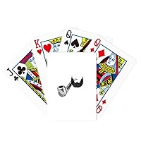 Contrast Pipe Beard Size Art Deco Fashion Poker Playing Magic Card Fun Board Game