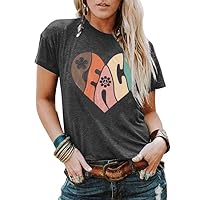 Peace Love Shirt Women 70s Hippe Shirts Soul Inspirational Hippy Tops Vintage Graphic Tees Short Sleeve - Sleeveless