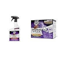 Hot Shot Bed Bug Killer Spray and Fogger Bundle, Kills Bed Bugs, Fleas and Dust Mites, 32 Ounce Spray and 3 Count Foggers