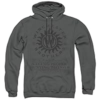 Supernatural Hoodie Winchester Brothers Charcoal Hoody