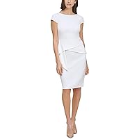 Vince Camuto Women's Stretch Crepe Shift