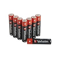 Verbatim Alkaline Battery AAA 8 Pack (HANGCARD) 49502, Single-use, W125883311 ((HANGCARD) 49502, Single-use Battery, AAA, 1.5 V, 8 pc(s), -18-50 øC, 44.5 mm)