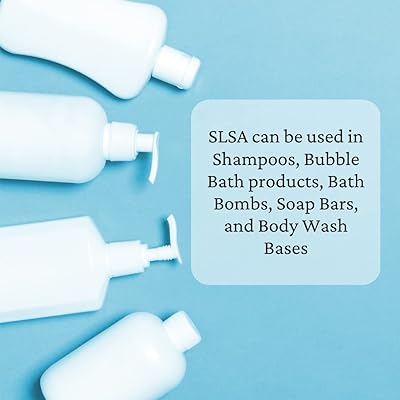 SLSa Powder, 100% Pure Sodium Lauryl Sulfoacetate, Great for Making Bath  Bombs, Bubble Bath, Bath Truffles, 16 oz
