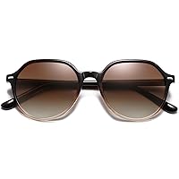 DUSHINE Polarized Sunglasses for Women Classic Vintage 100% UV Protection