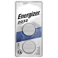 Energizer Lithium Battery (2032), 3 Volt, 2 Count (Pack of 6)